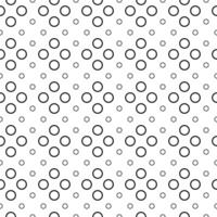 Geometrical abstract seamless ring pattern background design vector