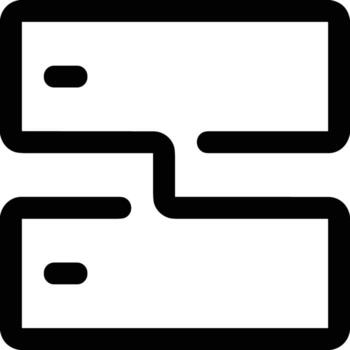 Storage data icon symbol image for database illustration vector
