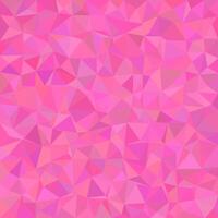 Abstract triangle tiled background - polygon illustration from irregular triangles vector