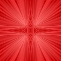 Red mirror symmetric ray background vector