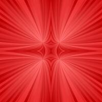 Red mirror symmetric ray background vector