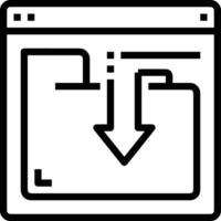 Storage data icon symbol image for database illustration vector