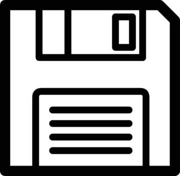 Storage data icon symbol image for database illustration vector