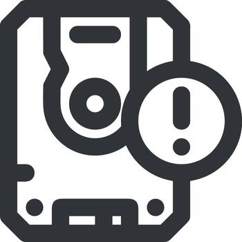 Storage data icon symbol image for database illustration vector