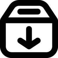 Storage data icon symbol image for database illustration vector