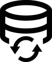 Storage data icon symbol image for database illustration vector