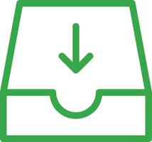 Storage data icon symbol image for database illustration vector
