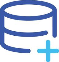 Storage data icon symbol image for database illustration vector