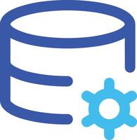 Storage data icon symbol image for database illustration vector