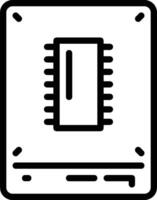 almacenamiento datos icono símbolo imagen para base de datos ilustración vector