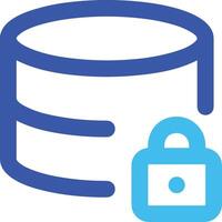 Storage data icon symbol image for database illustration vector