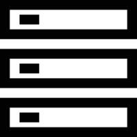 Storage data icon symbol image for database illustration vector