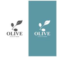 olive logo olive oil simple design design vector