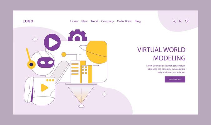 ai for creation. Flat Illustration