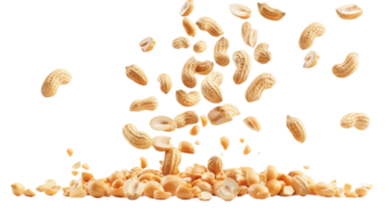 Peanuts on Transparent Background, Format png