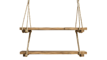 Rope Shelf on Transparent Background, Format png