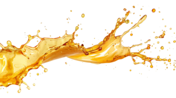 Oil Splash on Transparent Background, Format png