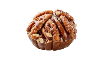 pecan pralina su trasparente sfondo, formato png