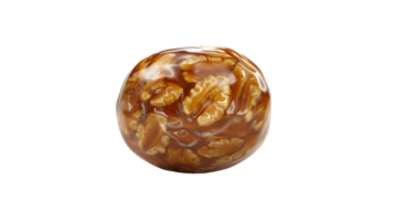 Pecan Praline on Transparent Background, Format png