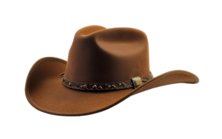 authentique cow-boy chapeau sur transparent Contexte png