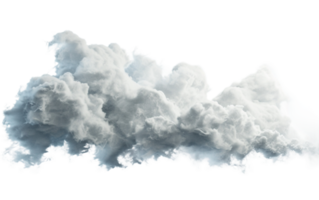 flüstert von das Wolke auf transparent Hintergrund png