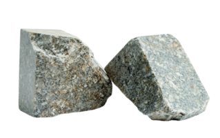 Granit Buchstützen auf transparent Hintergrund png