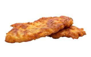 Schnitzel Realism on Transparent Background png