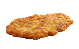 Schnitzel Portrait on Transparent Background png