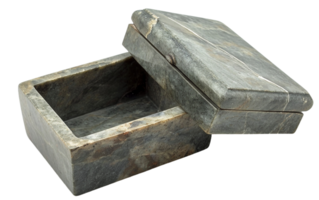 pedra sabão joalheria caixa mostruário em transparente fundo png