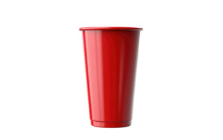 Plastique tasse sur transparent Contexte png