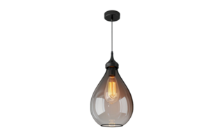 Pendant Ceiling Lamp on Transparent Background png