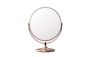 Ethereal Reflections of Makeup Elegance On Transparent Background png