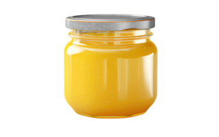 premie ghee förpackning på transparent bakgrund png