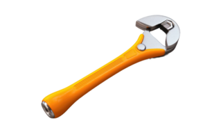 Plastic Tool Wrench on Transparent Background png