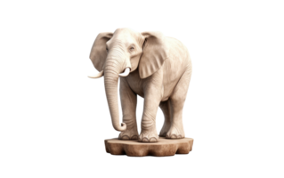 Elefant Schemel auf transparent Hintergrund png