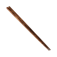 3D Rendering of a Wooden Chopsticks on Transparent Background png