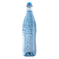 3D Rendering of a Cleaning Fluid Bottle on Transparent Background png