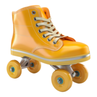 3D Rendering of a Skating Shoes on Transparent Background png