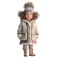 3D Rendering of a Little Baby Standing on Transparent Background png