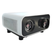 3d renderen van een het dossier projector Aan transparant achtergrond png