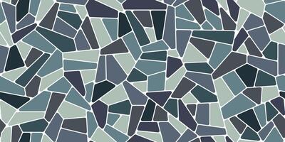 Splinter mosaic paving floor or stone tile pattern vector