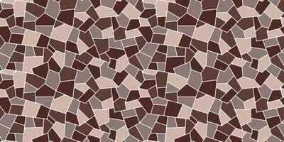 Splinter mosaic stone tile pattern background vector