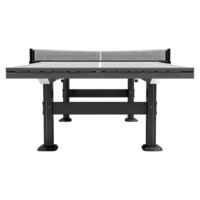 3D Rendering of a Table Tennis Table on Transparent Background png