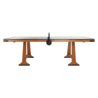 3d representación de un mesa tenis mesa en transparente antecedentes png