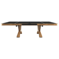 3D Rendering of a Table Tennis Table on Transparent Background png