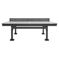 3D Rendering of a Table Tennis Table on Transparent Background png