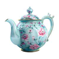 3D Rendering of a Teapot on Transparent Background png