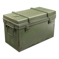 3d Rendern von ein Munition Lager Box auf transparent Hintergrund png