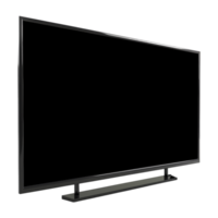 LED TV on Transparent background png