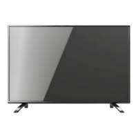 LED televisión en transparente antecedentes png